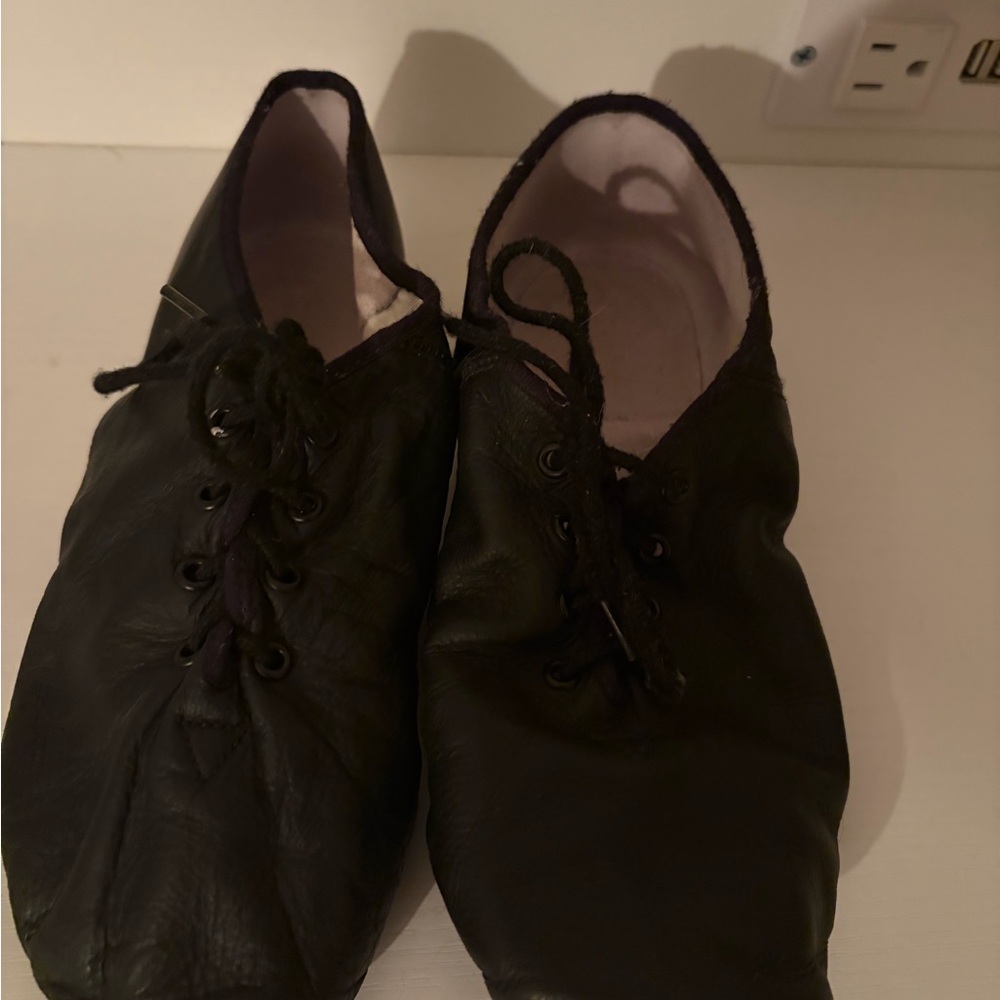 Bloch Black Leather Men's Athletic Shoes